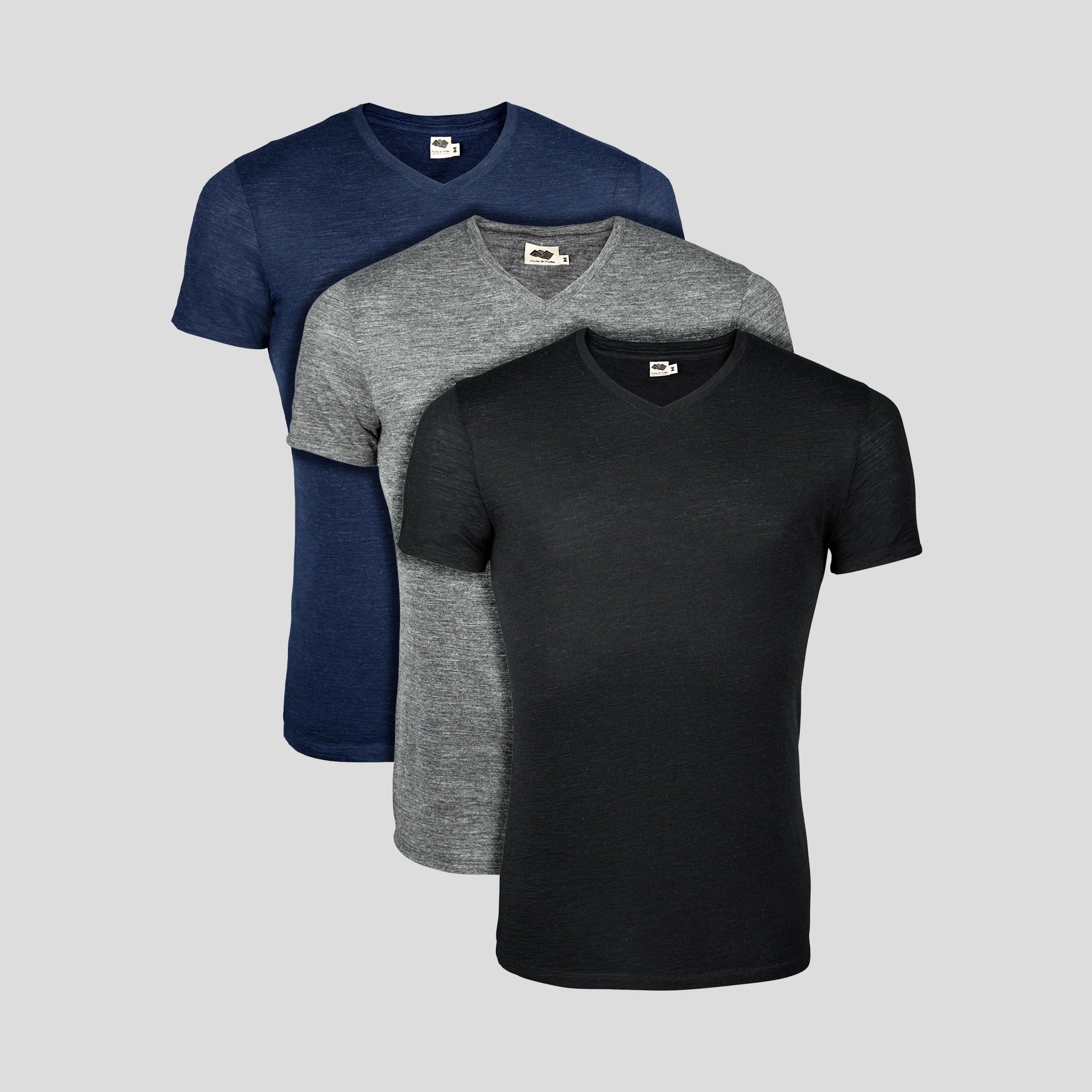 3 Pack - Men's Alpaca T-Shirts | Arms of Andes – Arms of Andes EU