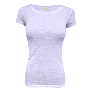 Women's lilac alpaca shirt