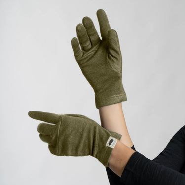 glove warmest midweight color green