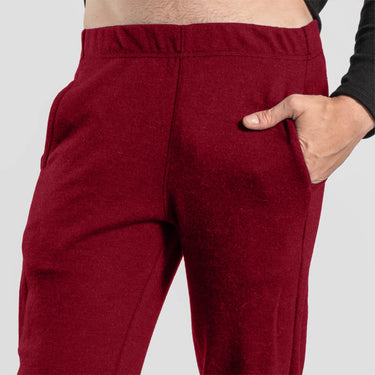 mens ultra soft sweatpants midweight color maroon