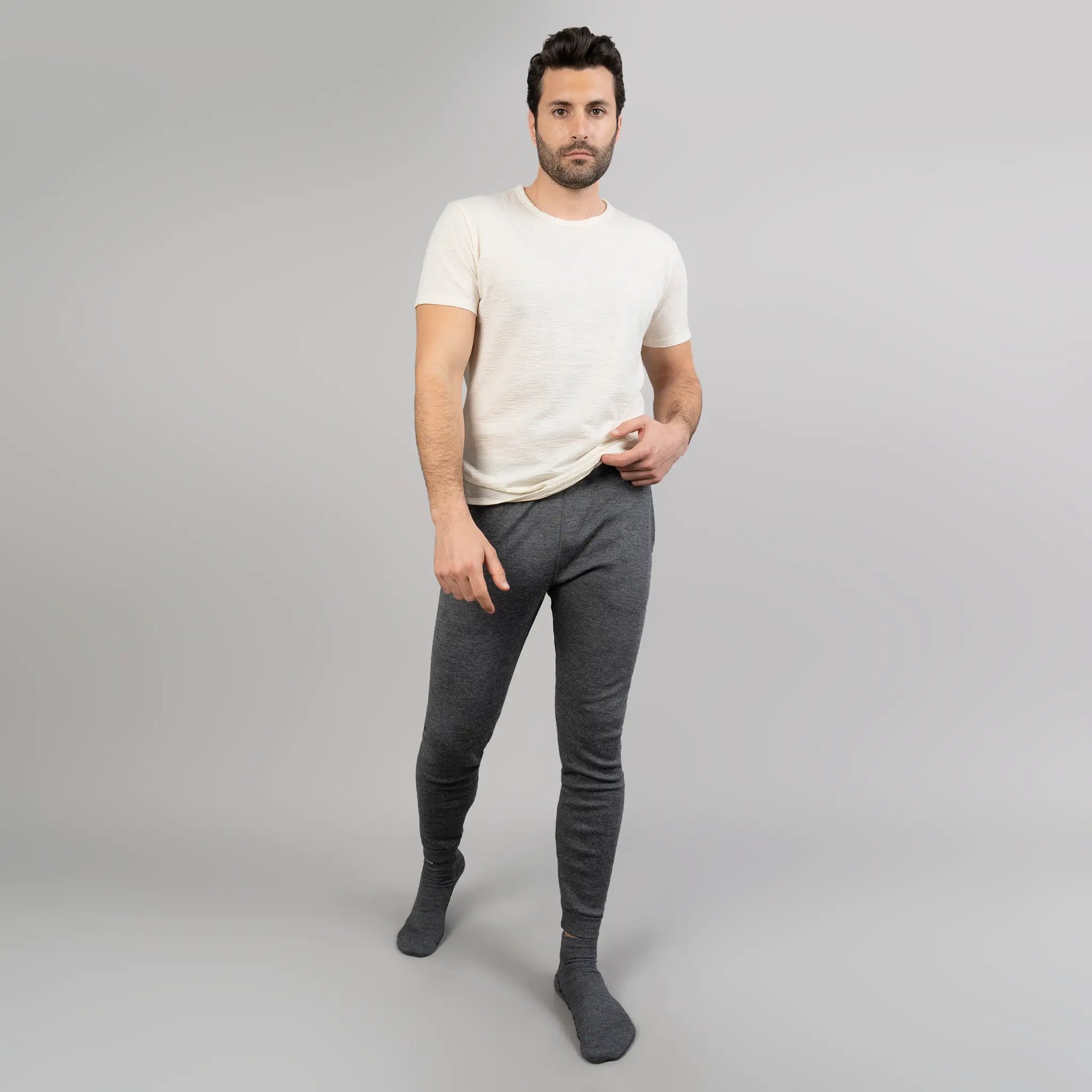 Mens thermal sales jogging bottoms