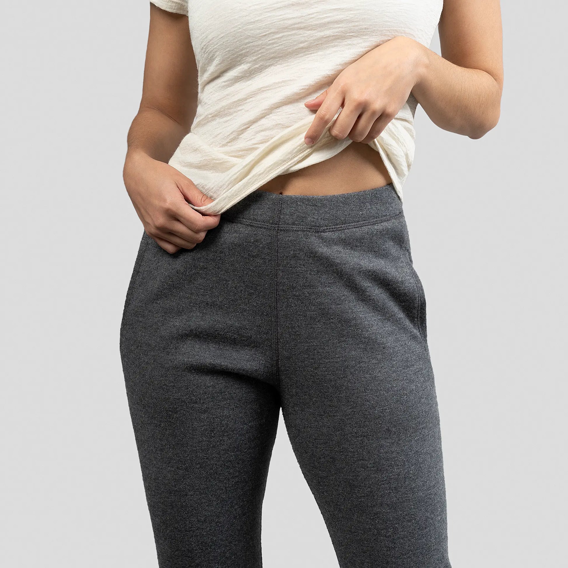 Arms of Andes Women's Alpaca Wool Leggings: 420 Midweight Gray S :  : Clothing, Shoes & Accessories