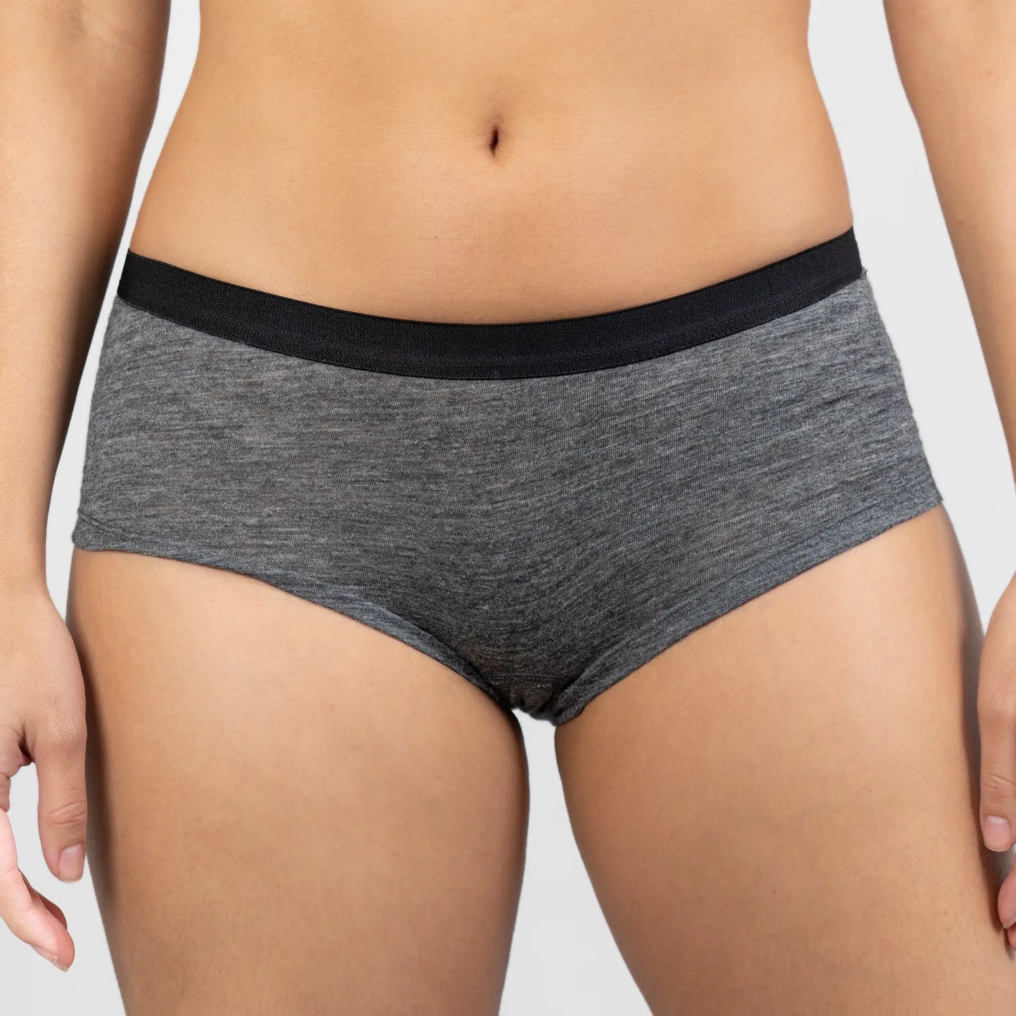 womens alpaca wool panties ultralight color gray