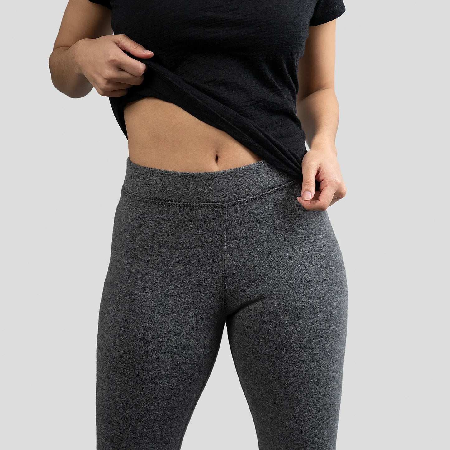 womens best active leggings midweight color gray